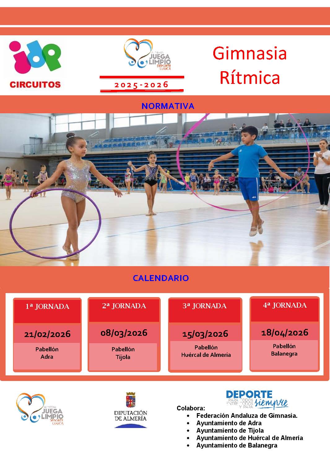 Circuito de Promoción de la Gimnasia Rítmica. Balanegra 18-04-26