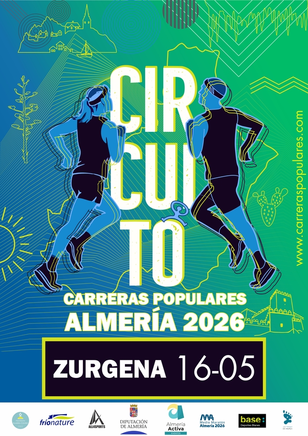 Circuito Carreras Populares 2026. Zurgena 16-05-26