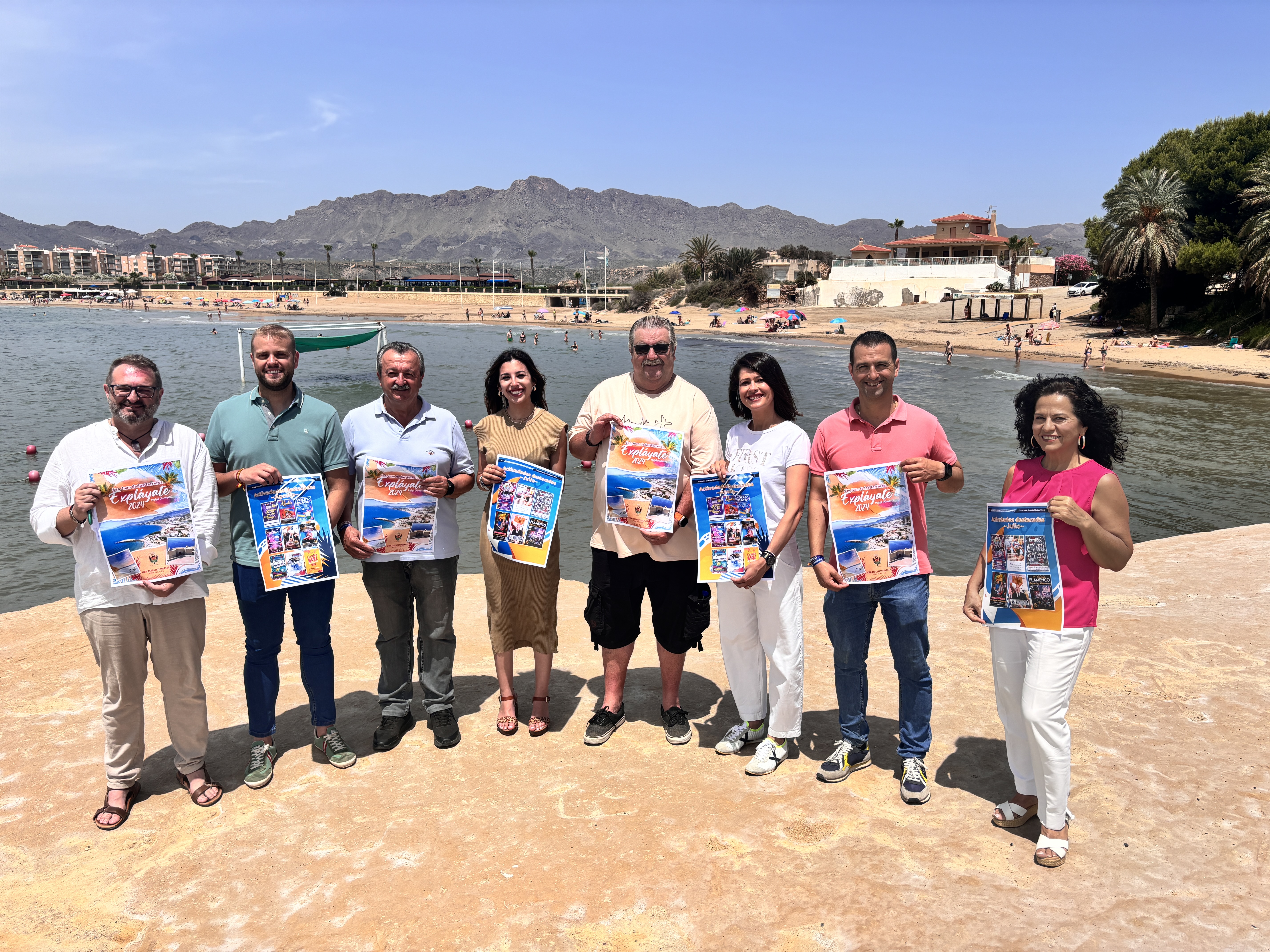 El Ayuntamiento de Pulpí presenta “EXPLÁYATE 2024” el gran el programa de ocio, cultura y deportes para este verano en San Juan de los Terreros   